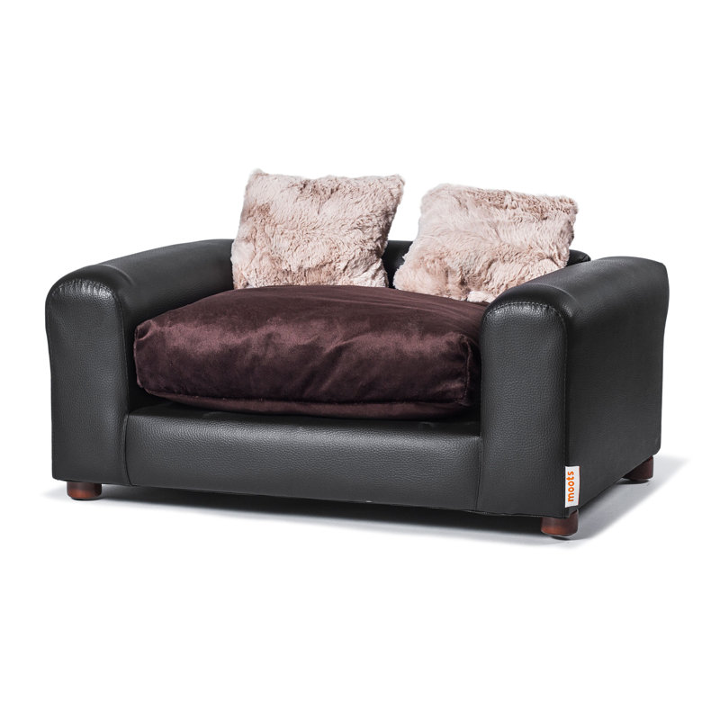 Moots Premium Leatherette Pet Dog Sofa & Reviews Wayfair